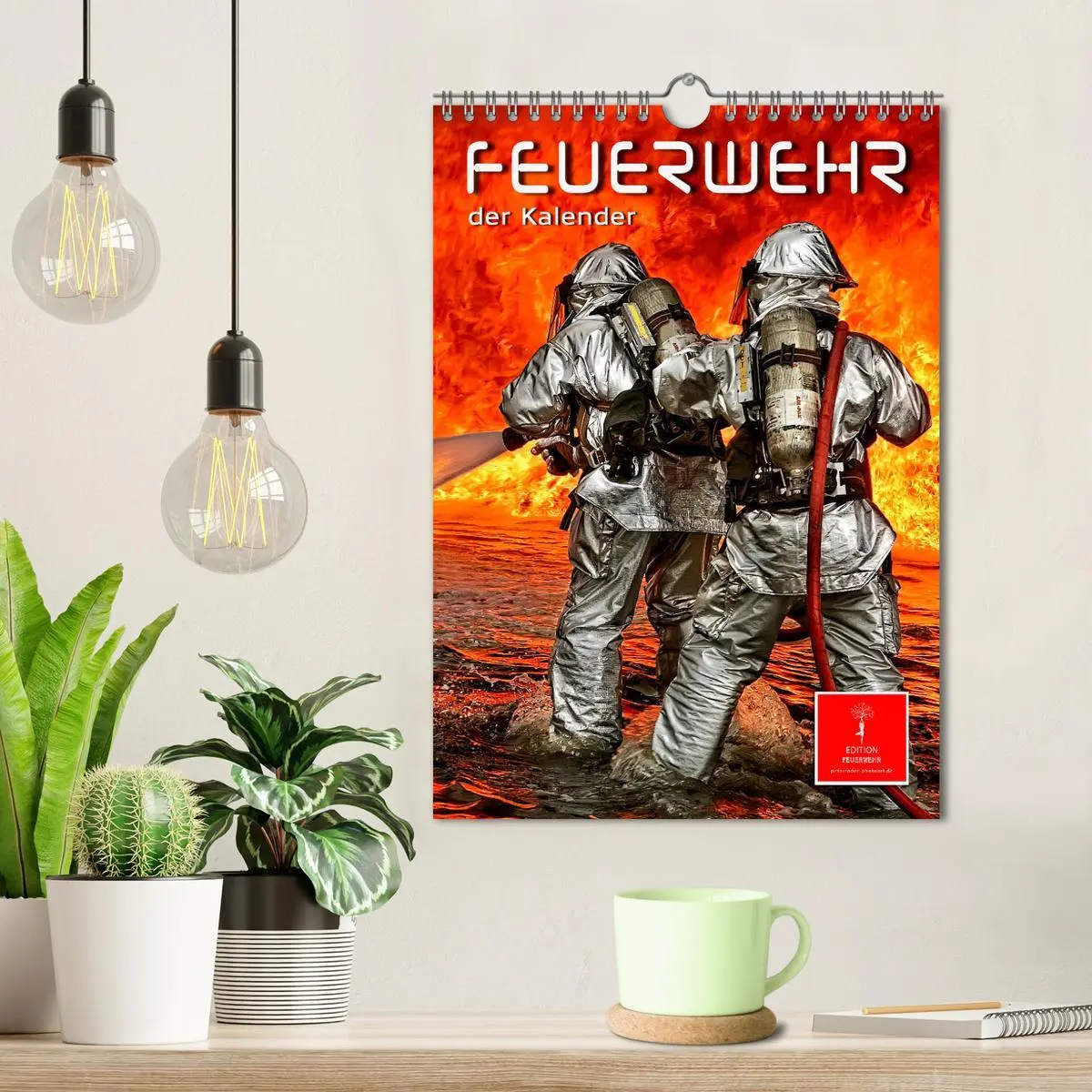 Bild: 9783516333015 | Feuerwehr - der Kalender (Wandkalender 2026 DIN A4 hoch), CALVENDO...