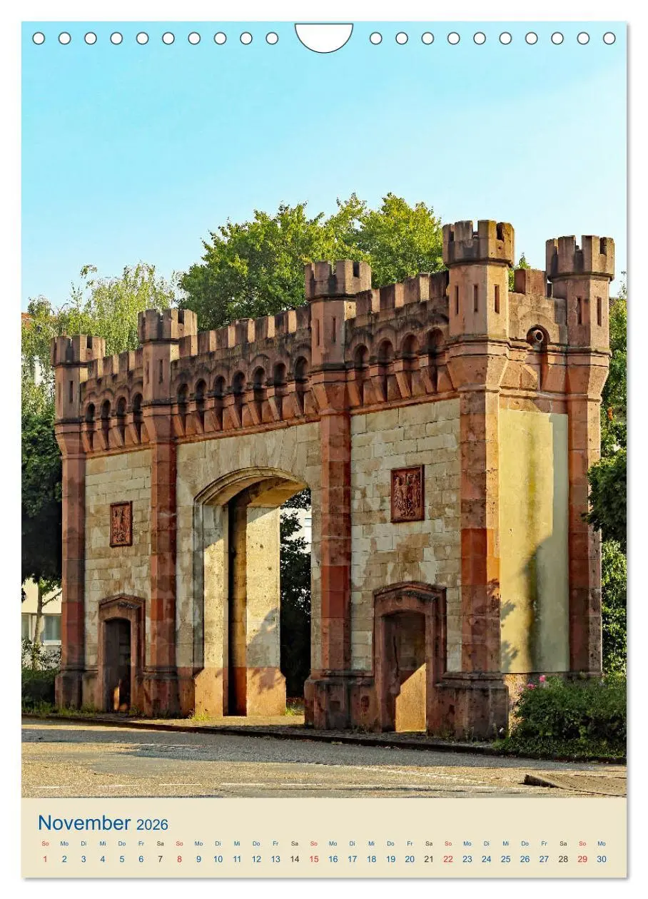 Bild: 9783516403015 | RASTATT (Wandkalender 2026 DIN A4 hoch), CALVENDO Monatskalender