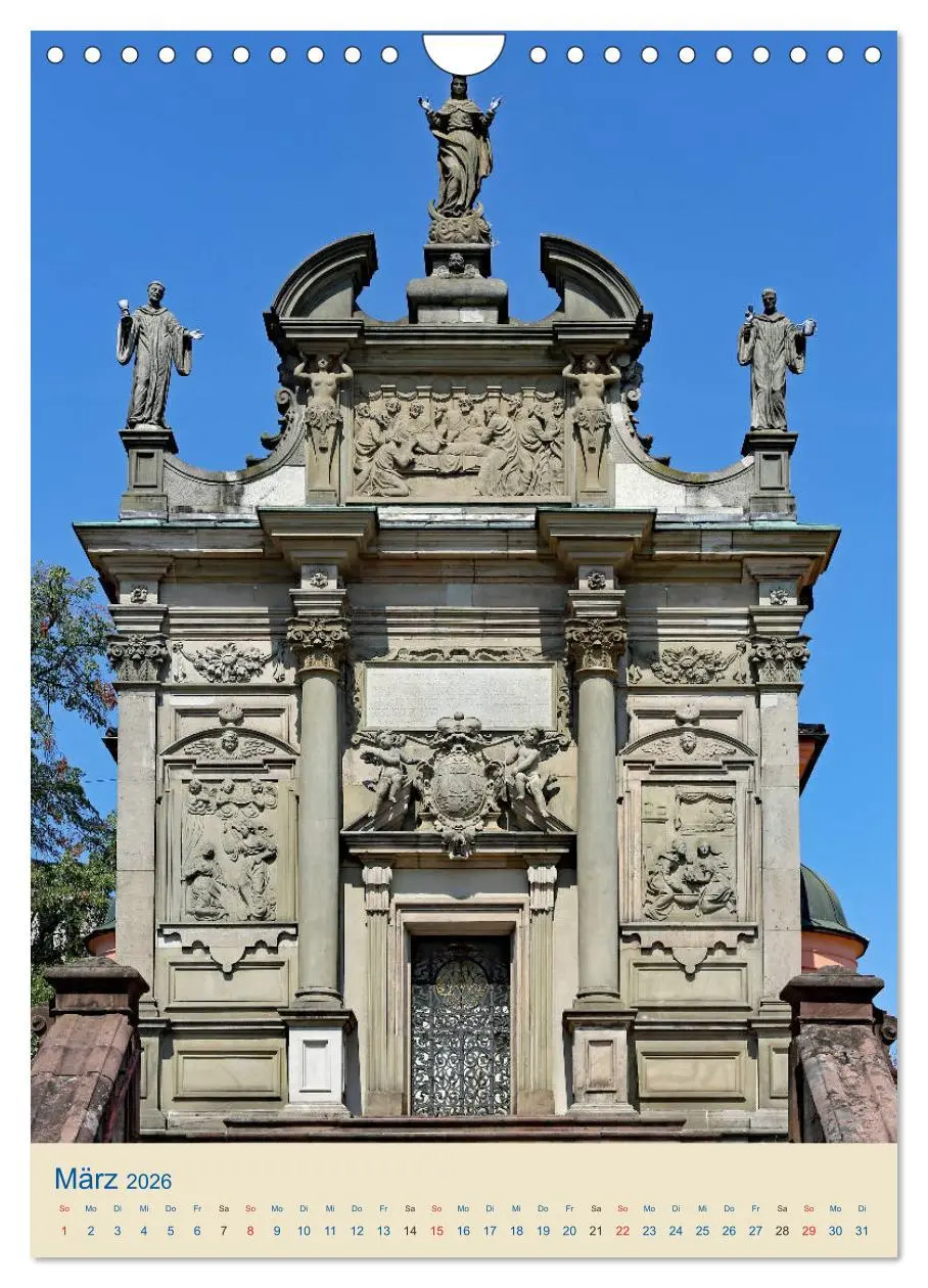 Bild: 9783516403015 | RASTATT (Wandkalender 2026 DIN A4 hoch), CALVENDO Monatskalender