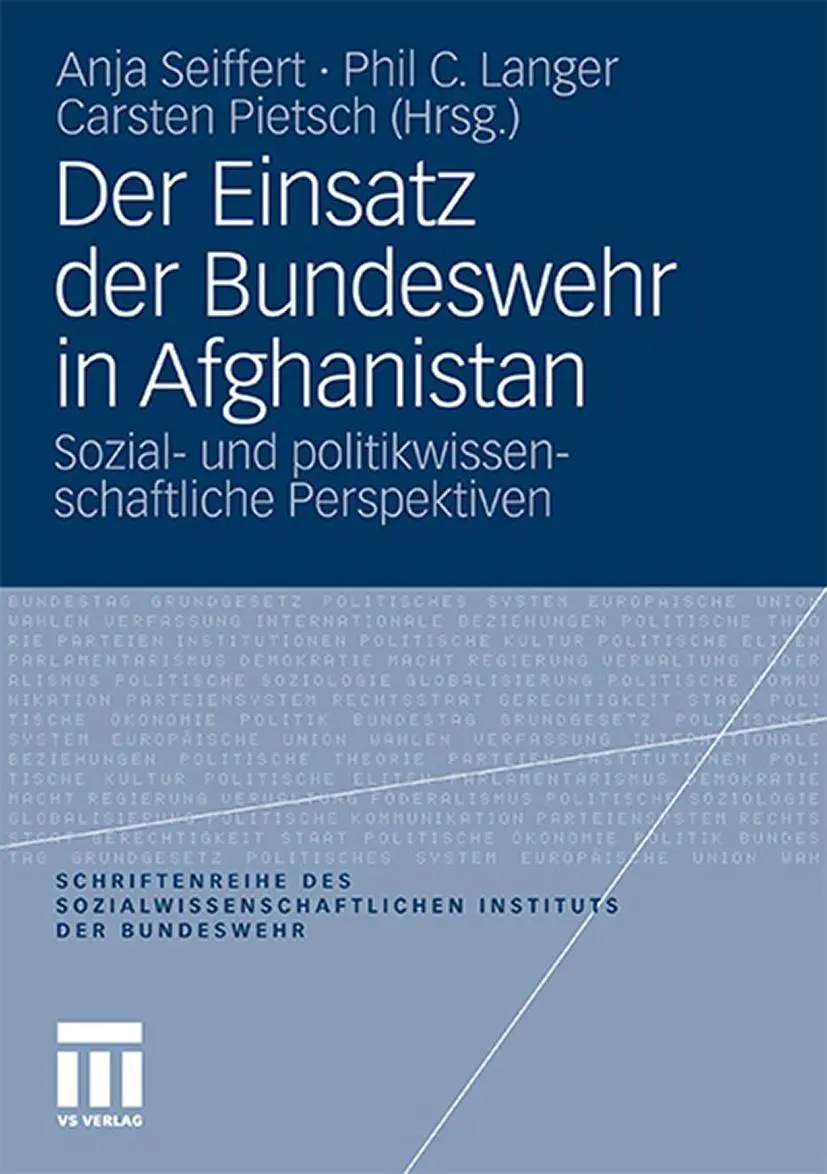 Cover: 9783531183015 | Der Einsatz der Bundeswehr in Afghanistan | Anja Seiffert (u. a.)
