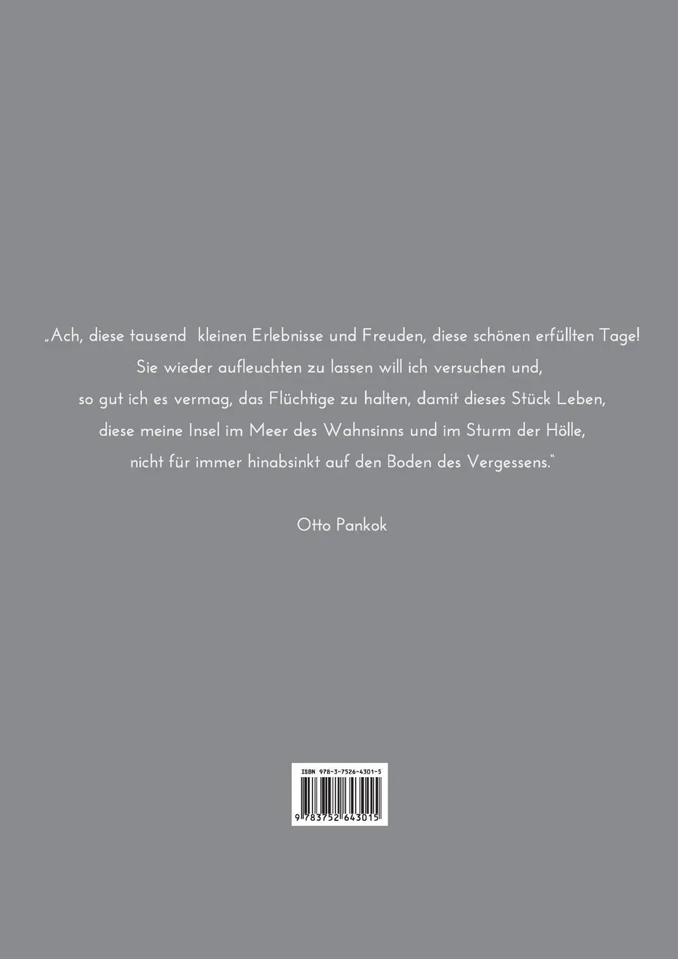 Rückseite: 9783752643015 | Otto Pankok | Menschlich bleiben in unmenschlicher Zeit | Kiefer
