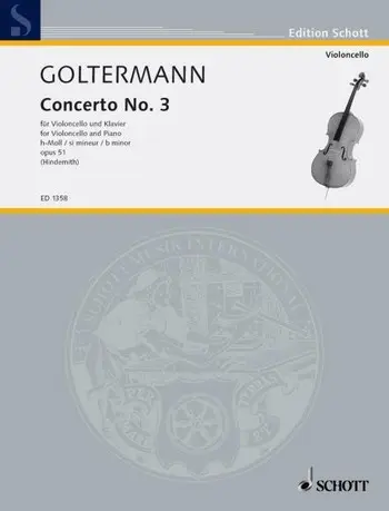 Cover: 9790001033015 | Concert 03 B Op.51 | Georg Goltermann | Buch | Schott Music