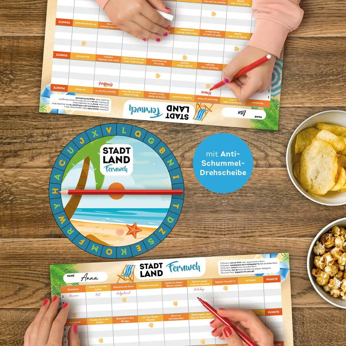 Bild: 4260478343115 | Stadt, Land, Fernweh - Der Spieleklassiker für alle Urlauber*innen