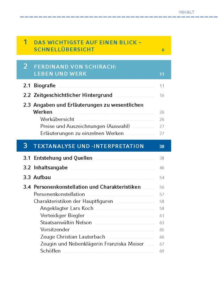 Bild: 9783129303115 | Terror von Ferdinand von Schirach | Textanalyse und Interpretation
