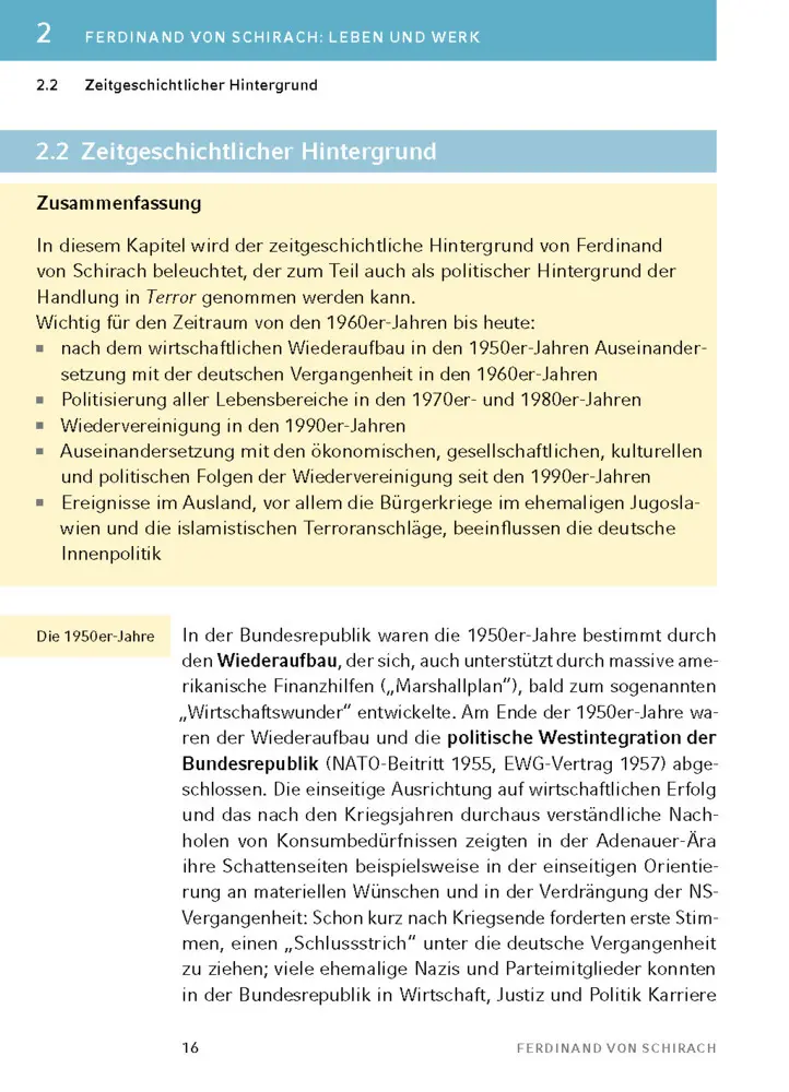 Bild: 9783129303115 | Terror von Ferdinand von Schirach | Textanalyse und Interpretation