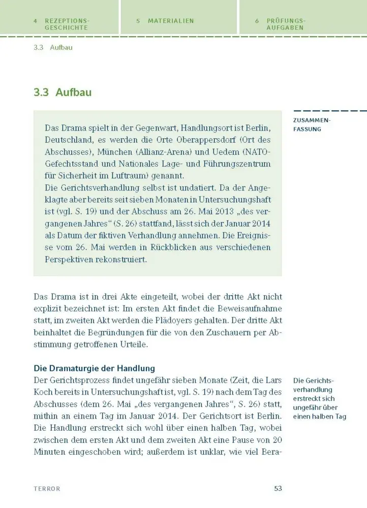 Bild: 9783129303115 | Terror von Ferdinand von Schirach | Textanalyse und Interpretation