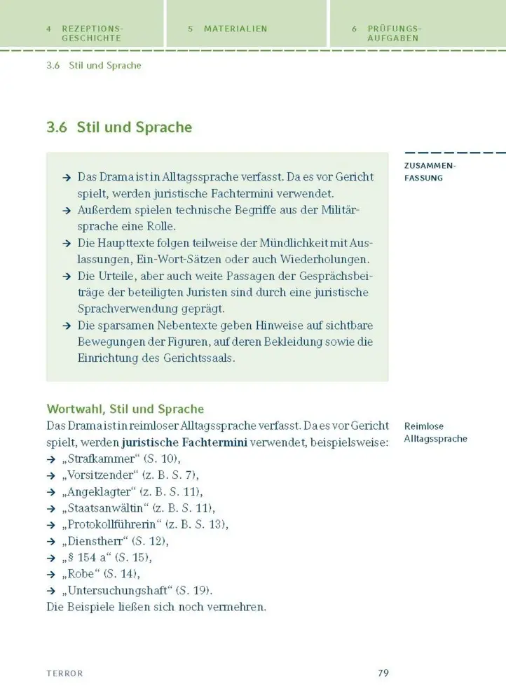 Bild: 9783129303115 | Terror von Ferdinand von Schirach | Textanalyse und Interpretation