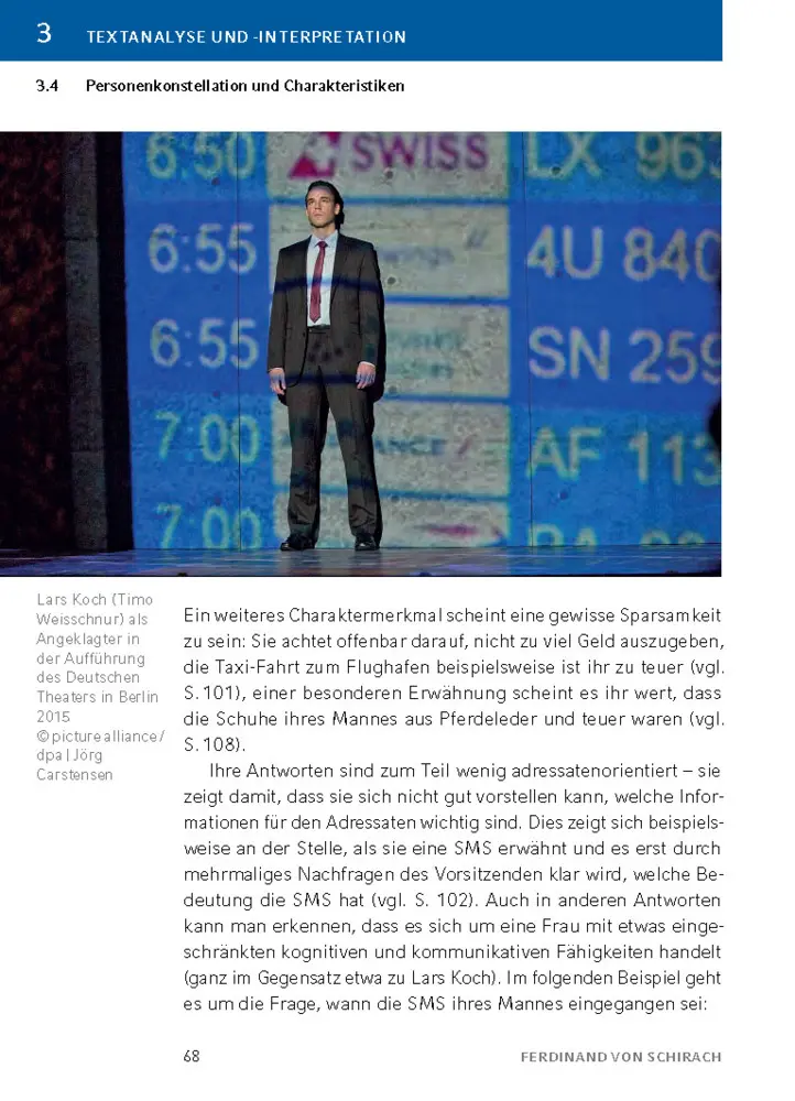 Bild: 9783129303115 | Terror von Ferdinand von Schirach | Textanalyse und Interpretation