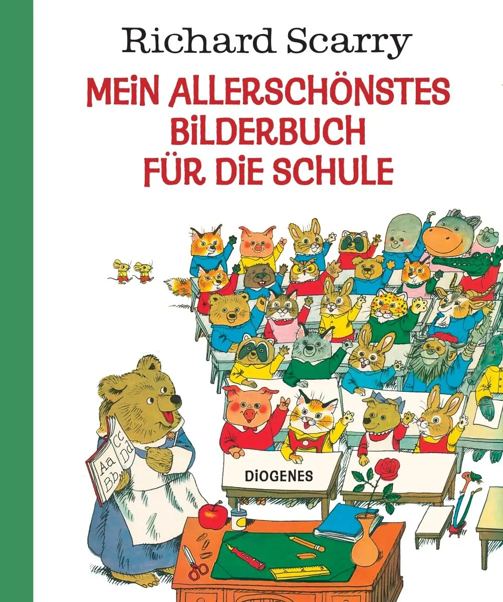 Cover: 9783257013115 | Mein allerschönstes Bilderbuch für die Schule | Richard Scarry | Buch