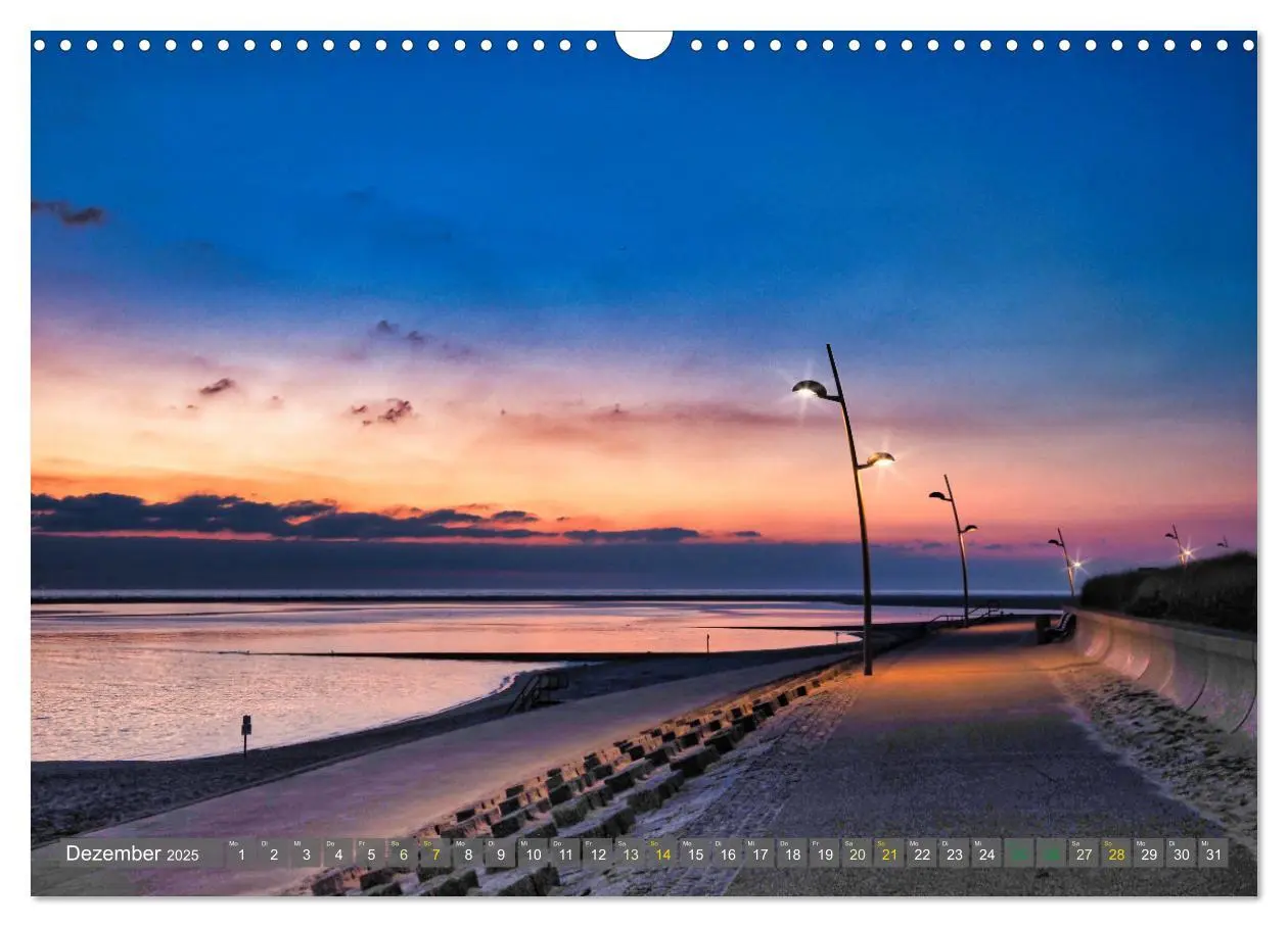 Bild: 9783457163115 | BORKUM Entdeckungen (Wandkalender 2025 DIN A3 quer), CALVENDO...