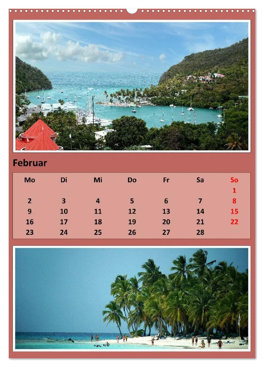 Bild: 9783457303115 | Karibik - Eindrücke einer Kreuzfahrt (Wandkalender 2026 DIN A2...