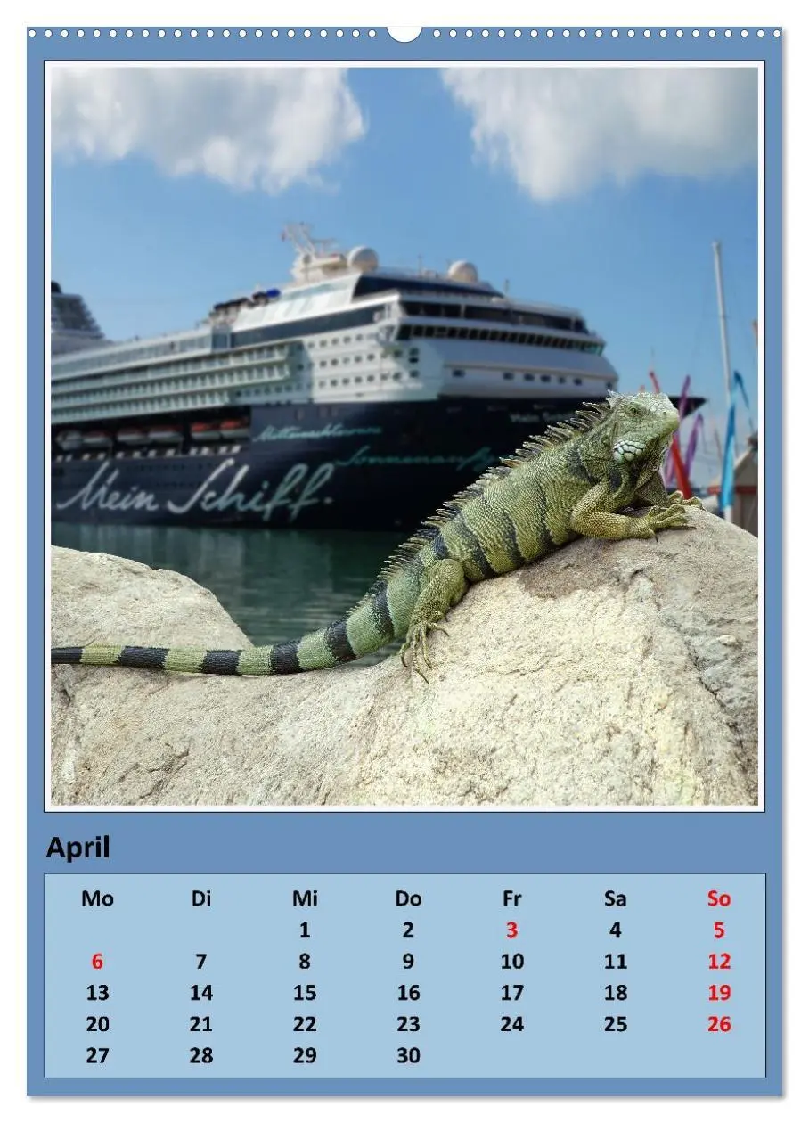 Bild: 9783457303115 | Karibik - Eindrücke einer Kreuzfahrt (Wandkalender 2026 DIN A2...