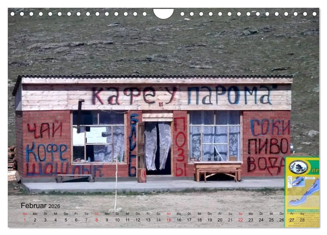 Bild: 9783516183115 | Olchon - Insel im Baikalsee (Wandkalender 2026 DIN A4 quer),...