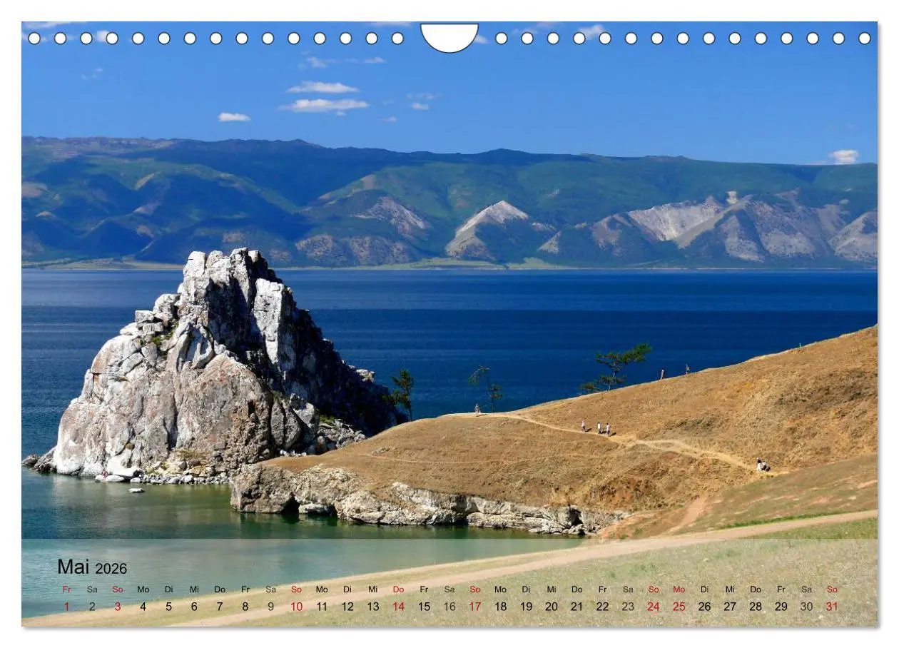 Bild: 9783516183115 | Olchon - Insel im Baikalsee (Wandkalender 2026 DIN A4 quer),...