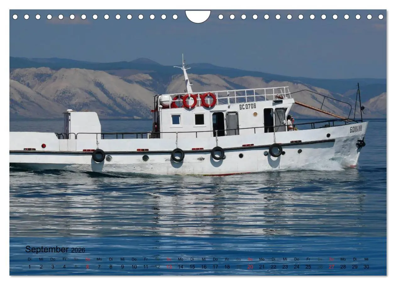Bild: 9783516183115 | Olchon - Insel im Baikalsee (Wandkalender 2026 DIN A4 quer),...