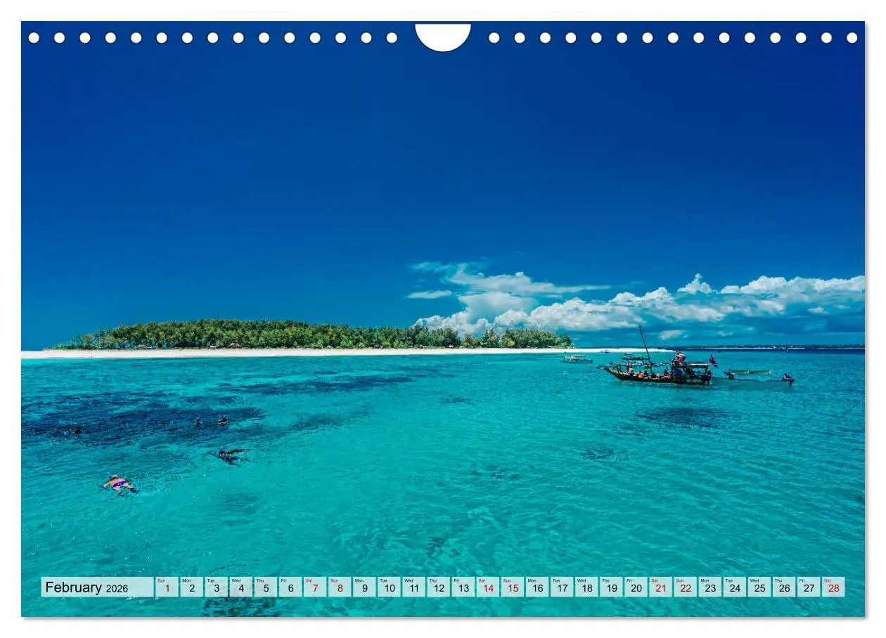 Bild: 9783516563115 | Welcome to Zanzibar (Wall Calendar 2026 DIN A4 landscape), CALVENDO...