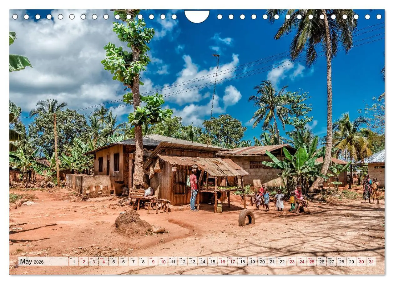 Bild: 9783516563115 | Welcome to Zanzibar (Wall Calendar 2026 DIN A4 landscape), CALVENDO...