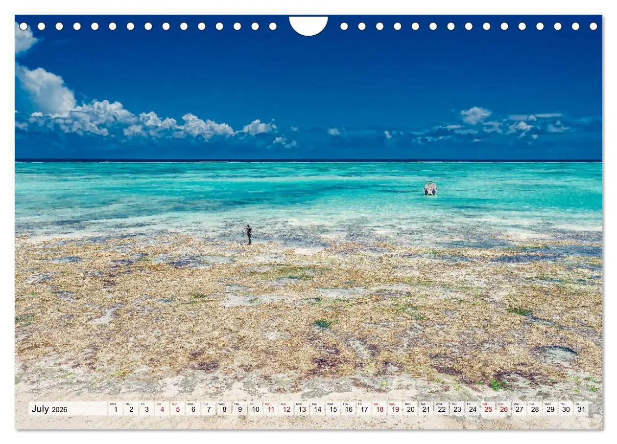 Bild: 9783516563115 | Welcome to Zanzibar (Wall Calendar 2026 DIN A4 landscape), CALVENDO...