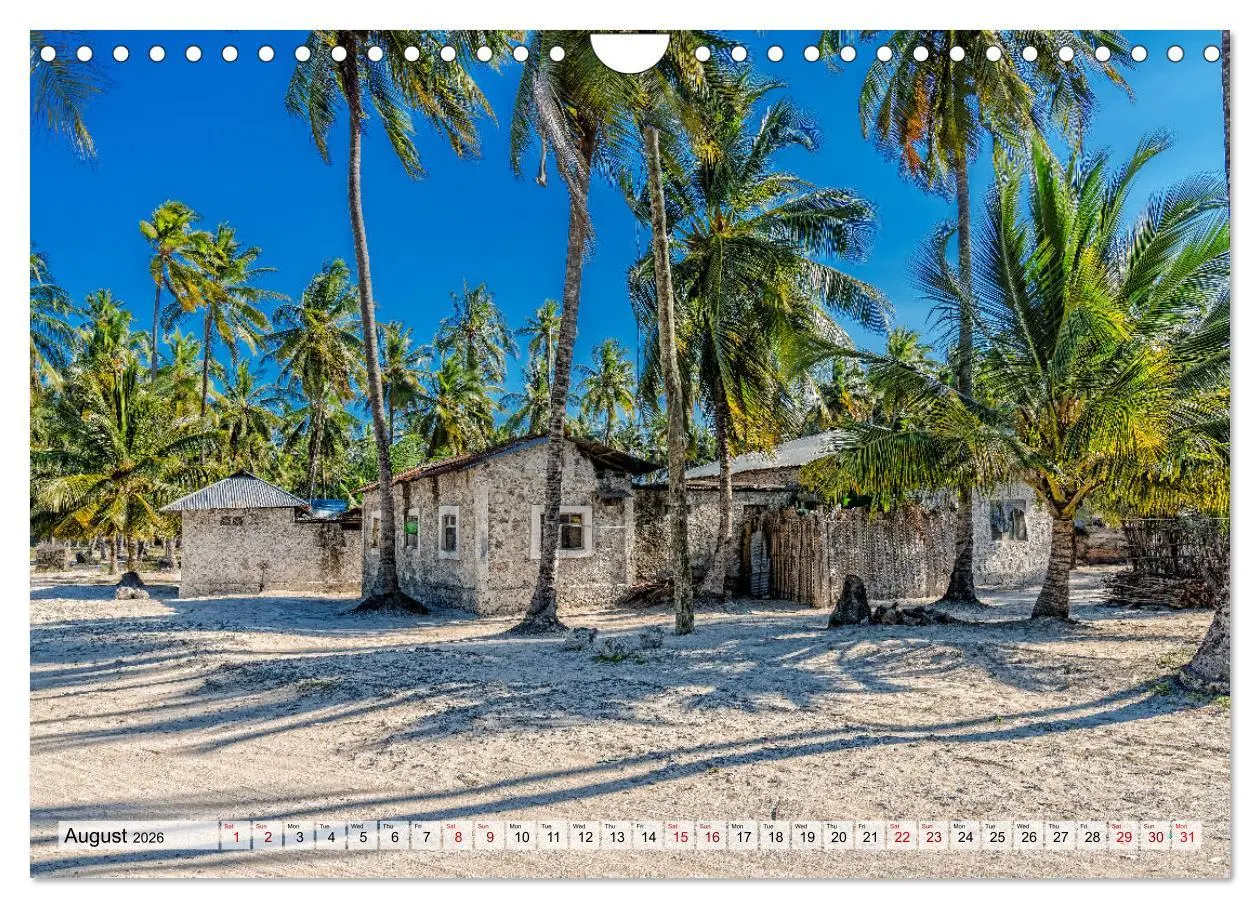 Bild: 9783516563115 | Welcome to Zanzibar (Wall Calendar 2026 DIN A4 landscape), CALVENDO...