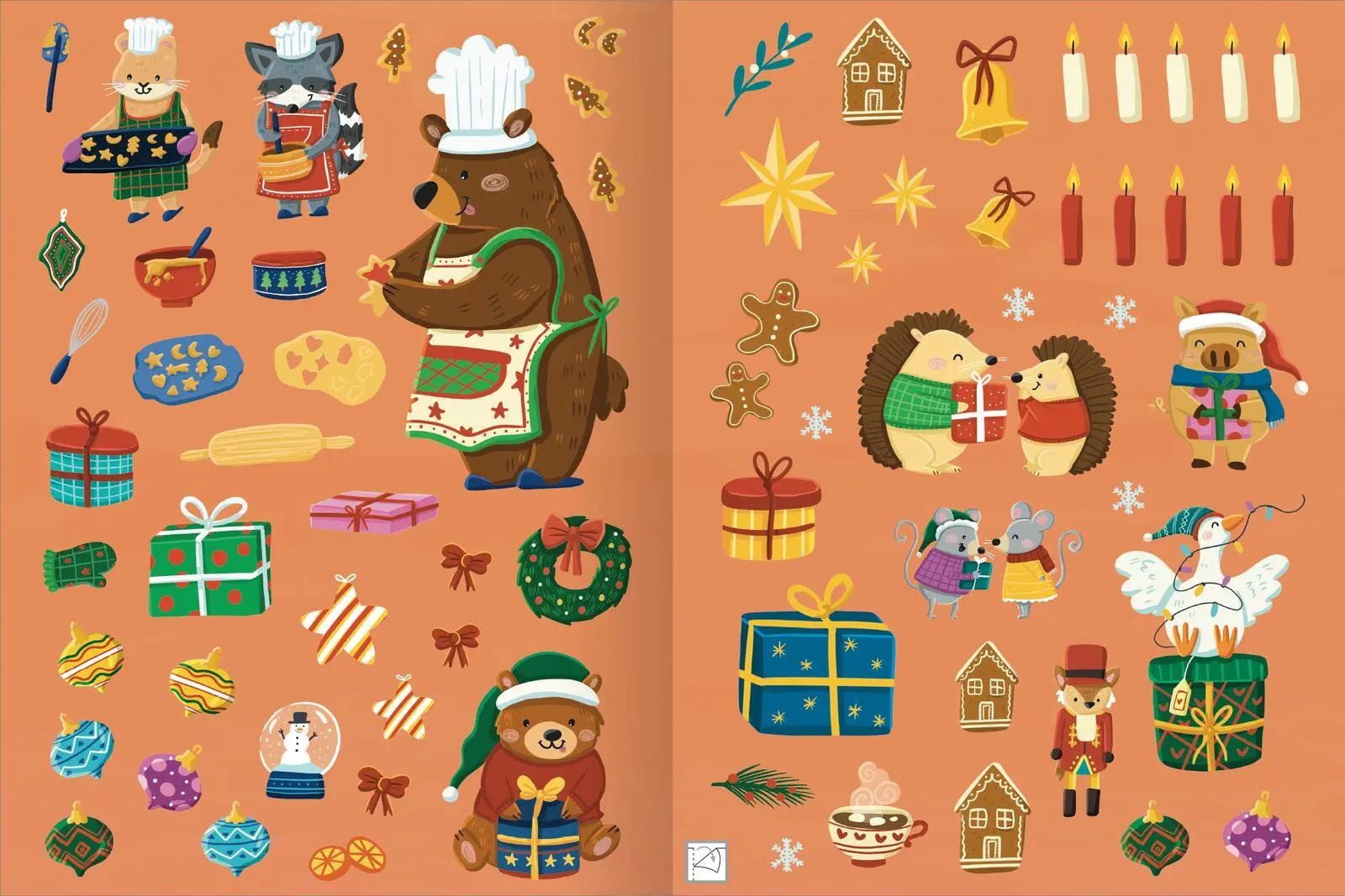 Bild: 9783845863115 | Erstes Stickern - Im Winter | Über 250 Sticker | Sarah Dietz | 40 S.