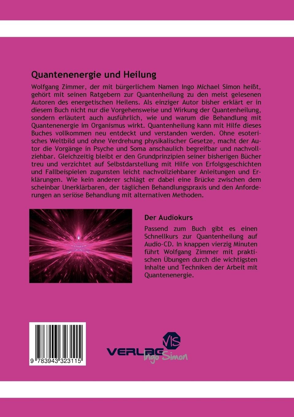 Rückseite: 9783943323115 | Quantenenergie und Heilung | Das Buch der Praktiker | Simon (u. a.)