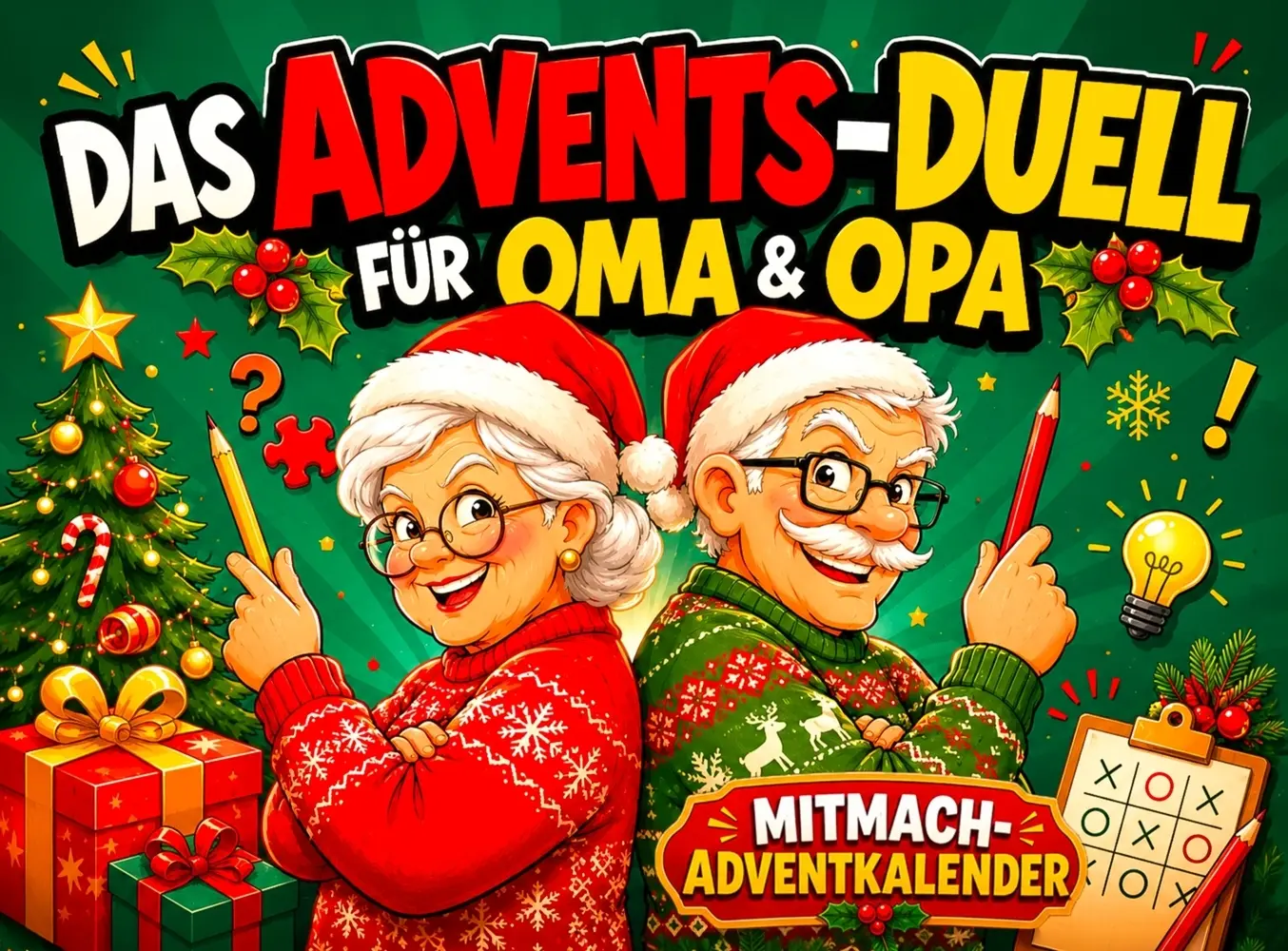 Cover: 9789403933115 | Das Advents-Duell für Oma &amp; Opa | Selina Winterbach | Taschenbuch