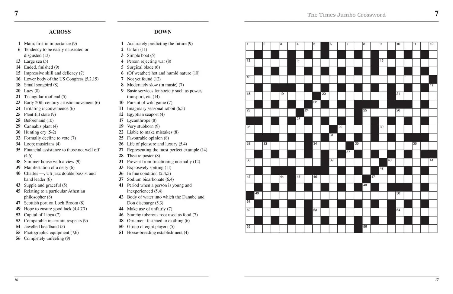 Bild: 9780008673215 | The Times 2 Jumbo Crossword Book 20 | The Times Mind Games (u. a.)
