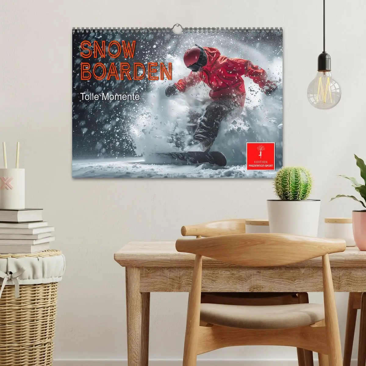 Bild: 9783457463215 | Snowboarden - tolle Momente (Wandkalender 2026 DIN A3 quer),...