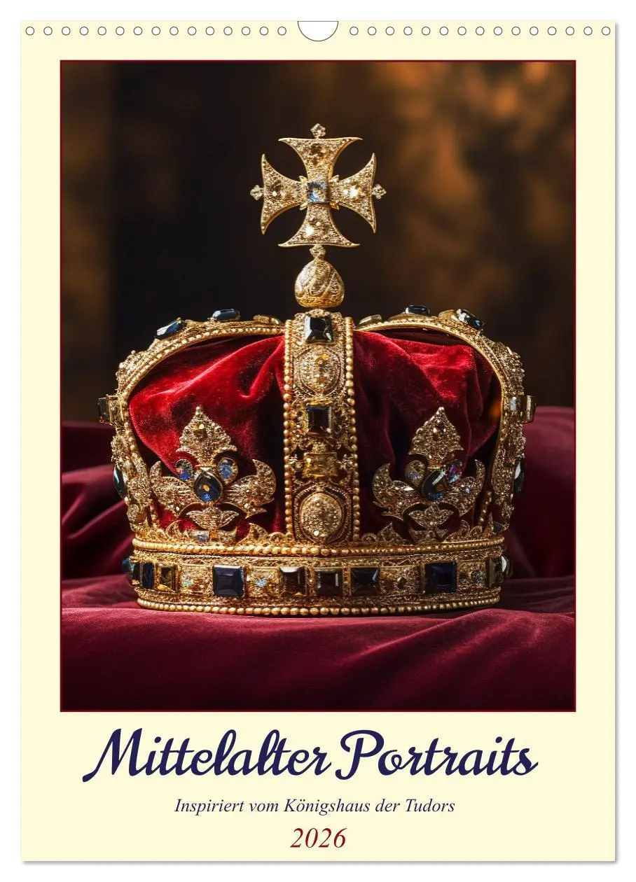 Cover: 9783516313215 | Mittelalter Portraits. Inspiriert vom Königshaus der Tudors...