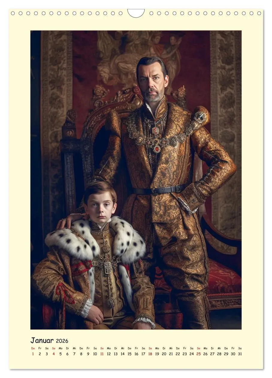 Bild: 9783516313215 | Mittelalter Portraits. Inspiriert vom Königshaus der Tudors...