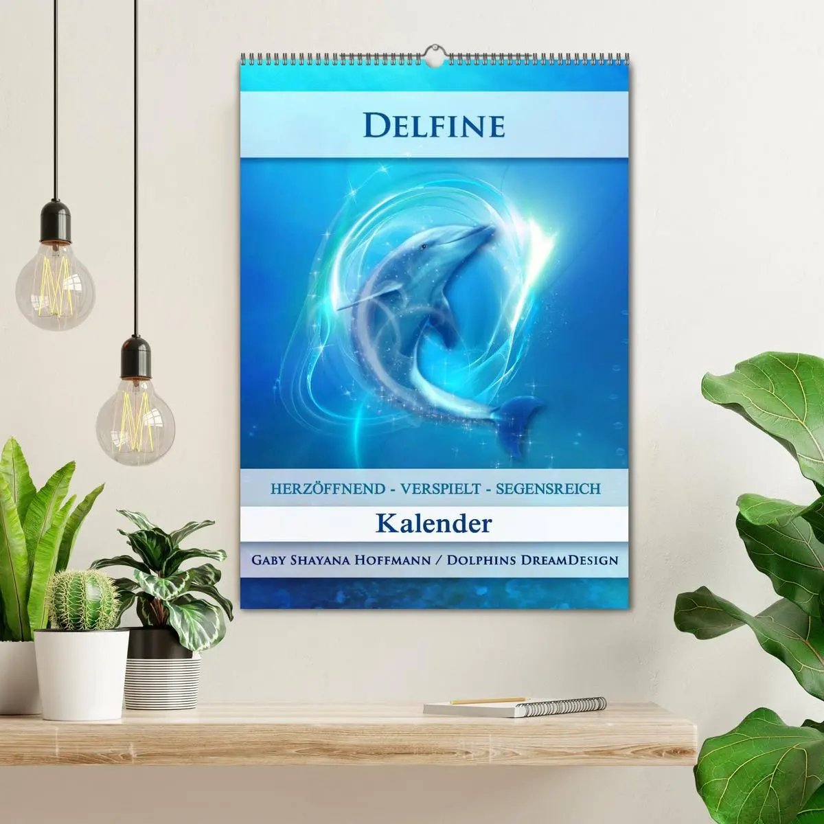 Bild: 9783516483215 | Delfine - Kalender (Wandkalender 2026 DIN A2 hoch), CALVENDO...