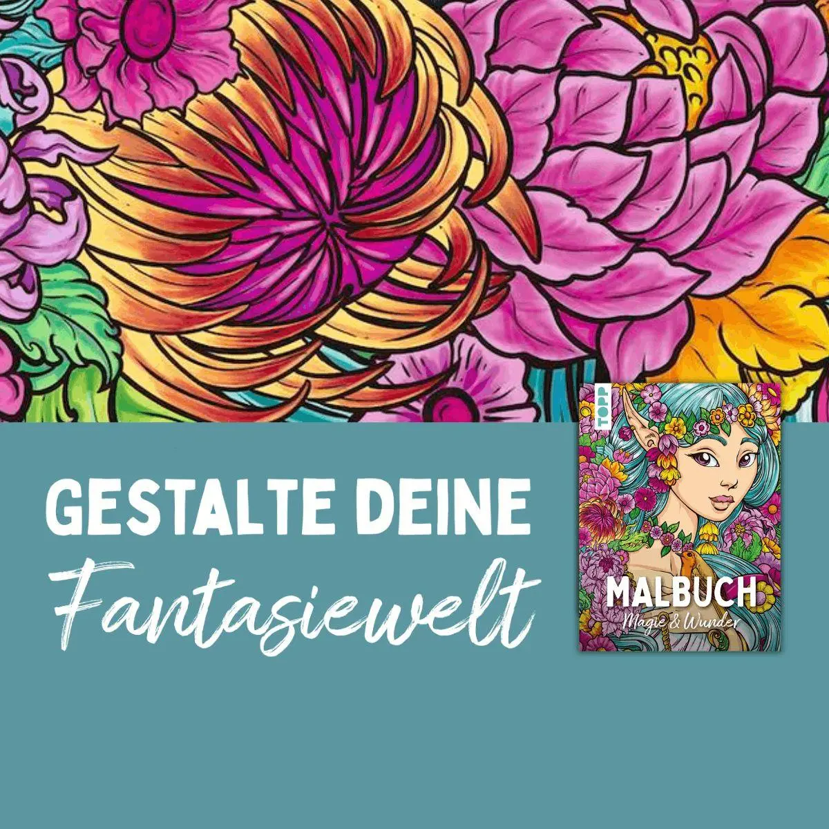 Bild: 9783735893215 | Malbuch Magie &amp; Wunder | Das Malbuch ab 10 Jahren | Sara Otterstätter
