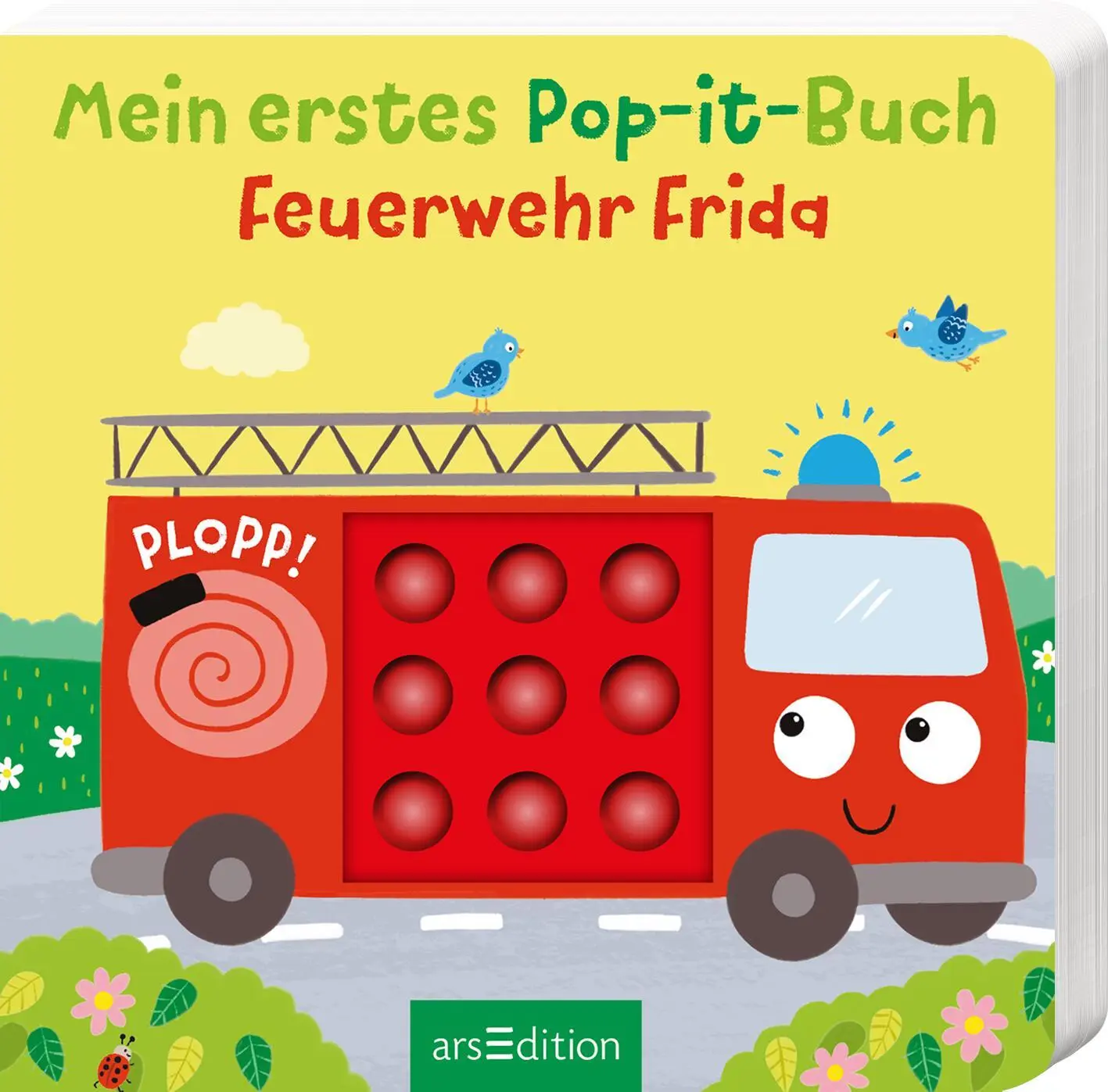 Cover: 9783845853215 | Mein erstes Pop-it-Buch - Feuerwehr Frida | Plopp! | Lena Bellermann