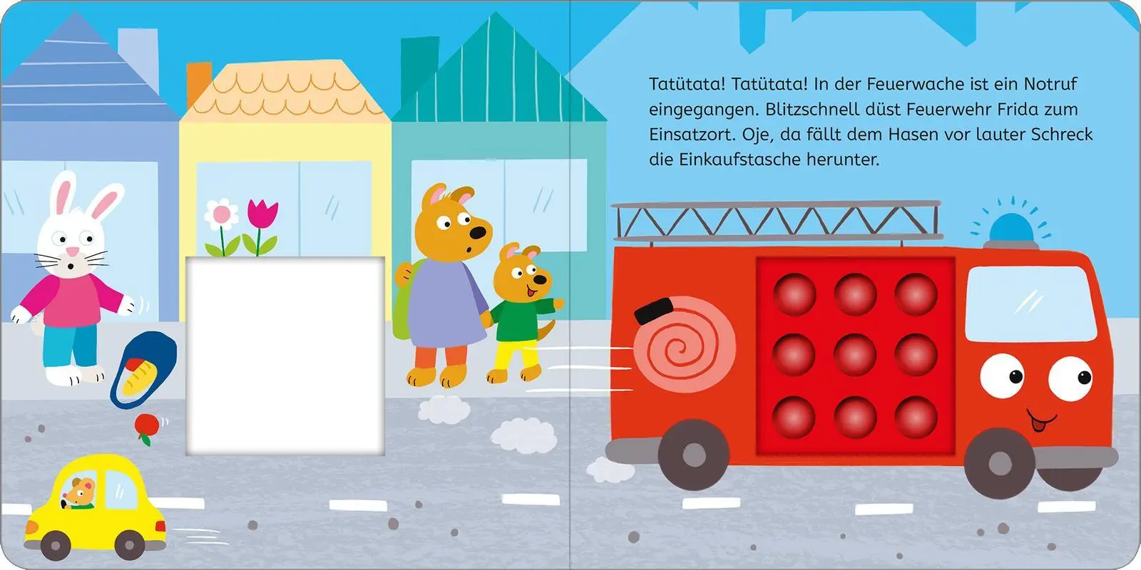 Bild: 9783845853215 | Mein erstes Pop-it-Buch - Feuerwehr Frida | Plopp! | Lena Bellermann