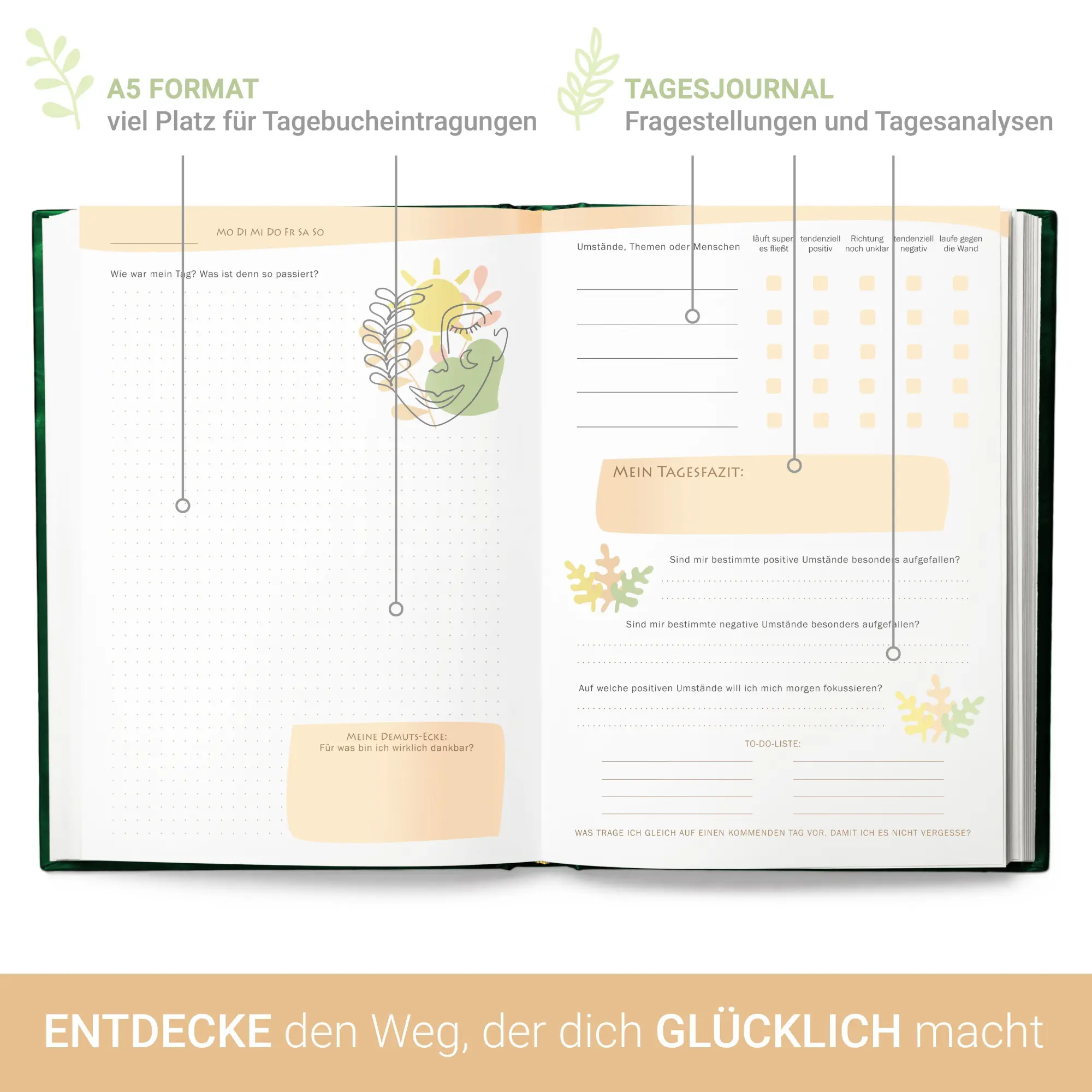 Bild: 9783982303215 | Erkenne die offenen Türen, die Dich zu Deiner Bestimmung führen | Buch