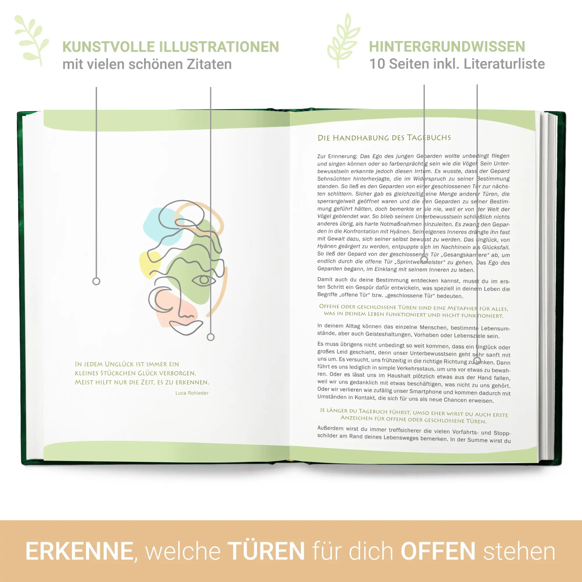 Bild: 9783982303215 | Erkenne die offenen Türen, die Dich zu Deiner Bestimmung führen | Buch