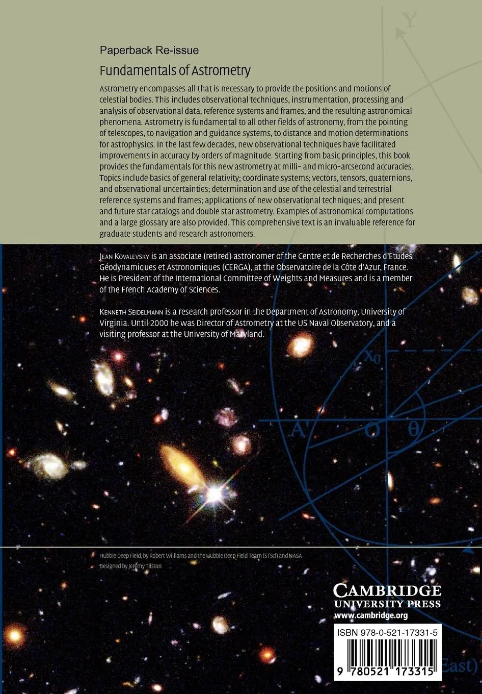 Rückseite: 9780521173315 | Fundamentals of Astrometry | Kovalevsky Jean (u. a.) | Taschenbuch
