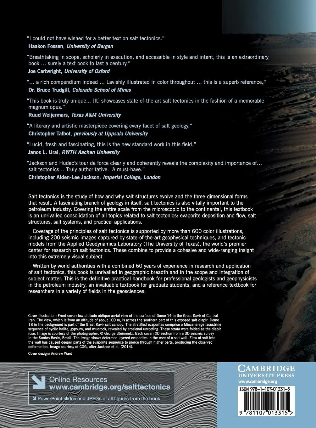 Rückseite: 9781107013315 | Salt Tectonics | Martin P. A. Jackson (u. a.) | Buch | Englisch | 2019