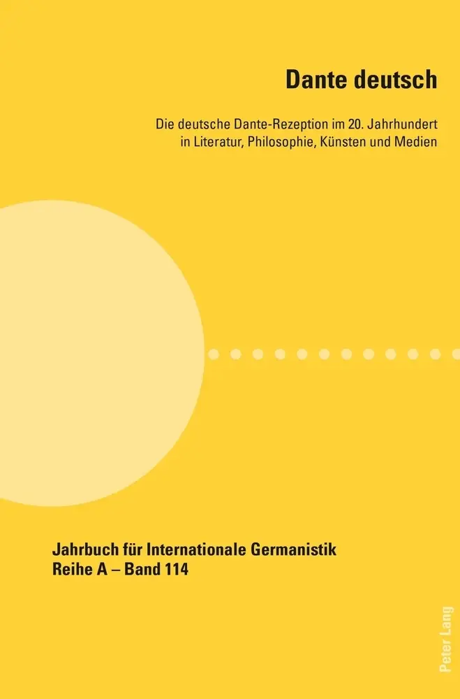 Cover: 9783034313315 | Dante deutsch | Michael Dallapiazza (u. a.) | Taschenbuch | Deutsch