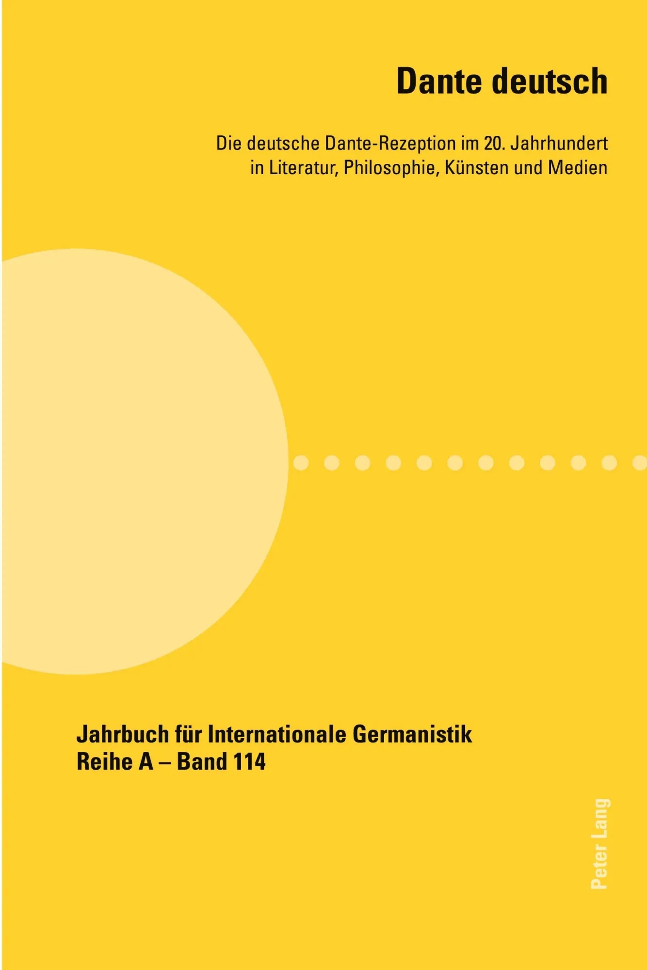 Cover: 9783034313315 | Dante deutsch | Annette Simonis (u. a.) | Taschenbuch | 174 S. | 2013 Cover: 9783034313315 | Dante deutsch | Annette Simonis (u. a.) | Taschenbuch | 174 S. | 2013