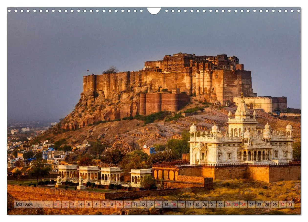 Bild: 9783457833315 | Indien Rajasthan: Unterwegs im Land der Könige (Wandkalender 2026...