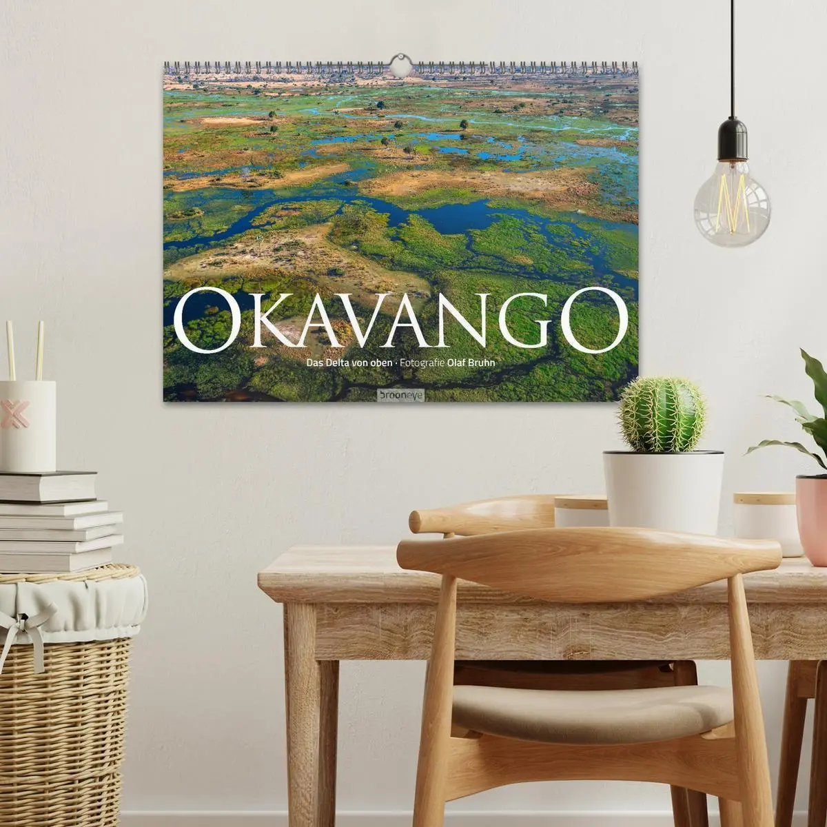 Bild: 9783516093315 | Okavango - Das Delta von oben (Wandkalender 2026 DIN A3 quer),...