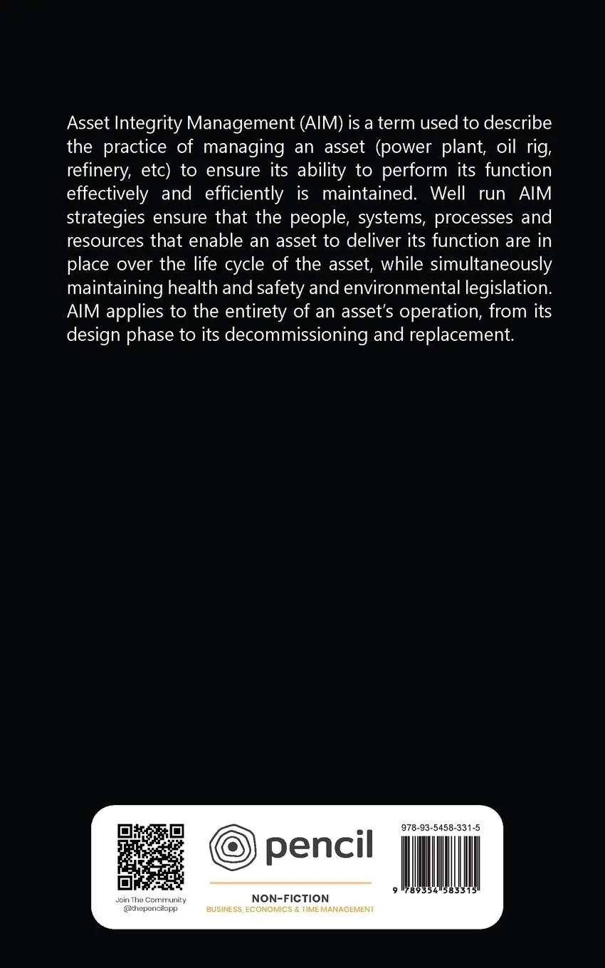 Rückseite: 9789354583315 | Guide for Asset Integrity Managers | Zaid Fayyaz | Taschenbuch | 2021