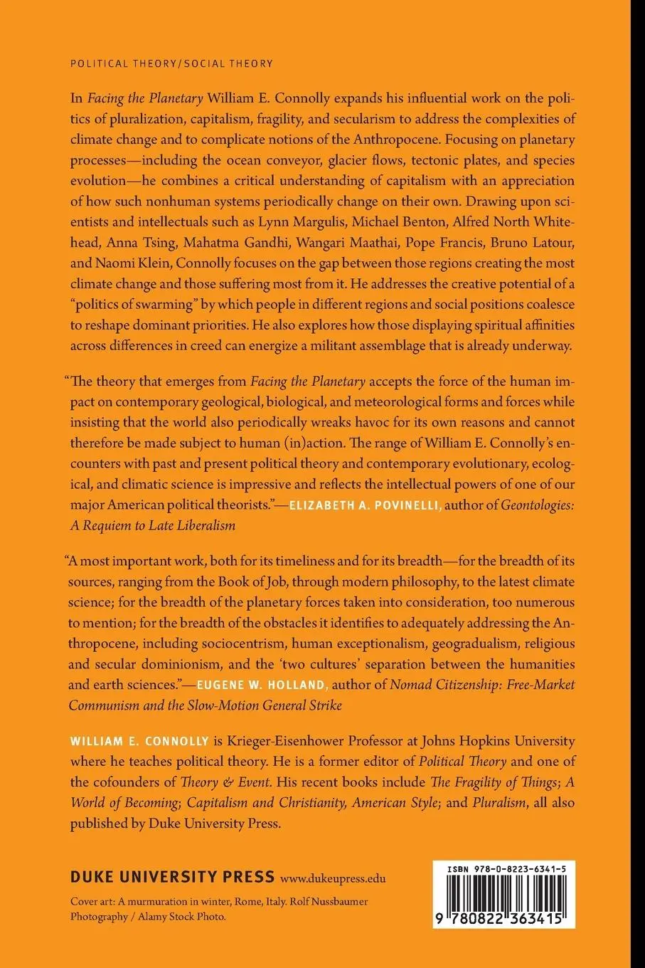 Rückseite: 9780822363415 | Facing the Planetary | Entangled Humanism and the Politics of Swarming