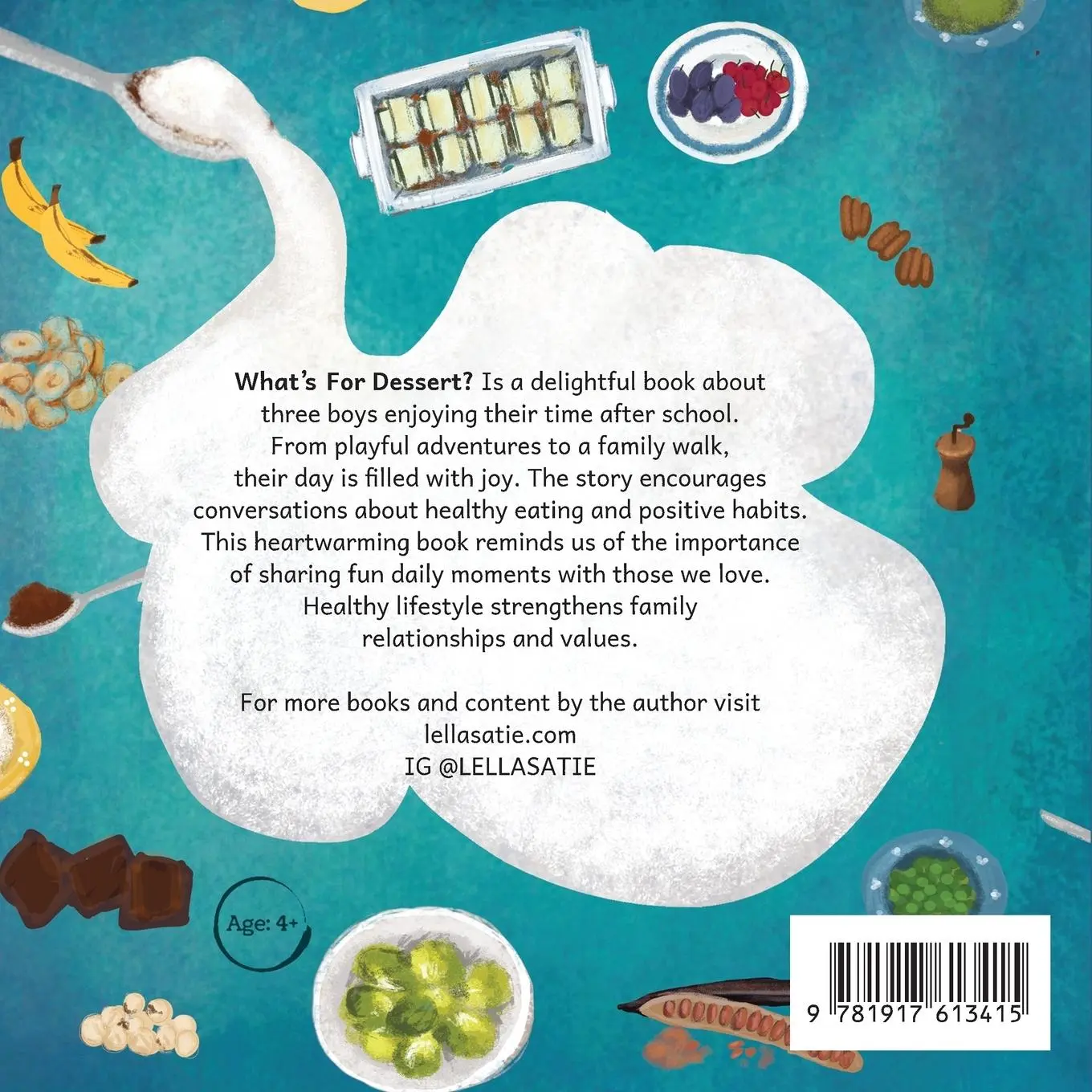 Rückseite: 9781917613415 | What's For Dessert? | A perfect treat is sweet, sugar-free &amp; healthy