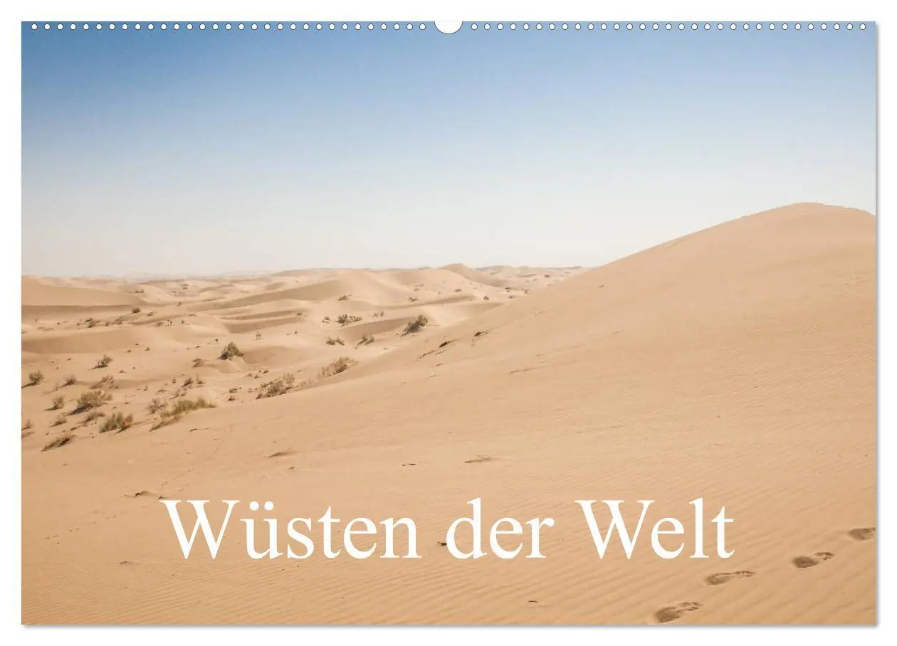 Cover: 9783457753415 | Wüsten der Welt (Wandkalender 2026 DIN A2 quer), CALVENDO...