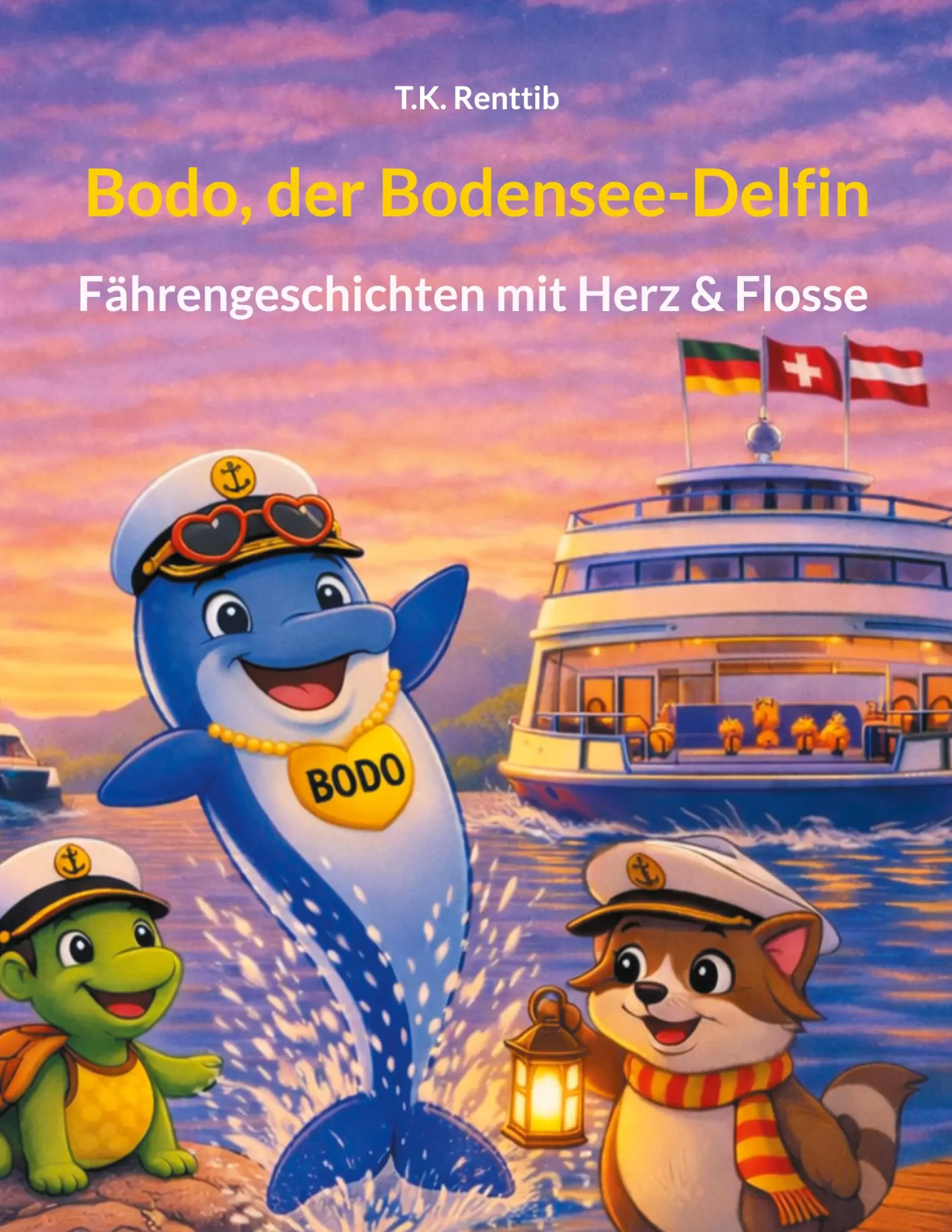 Cover: 9783695733415 | Bodo, der Bodensee-Delfin | Fähren-Geschichten mit Herz &amp; Flosse