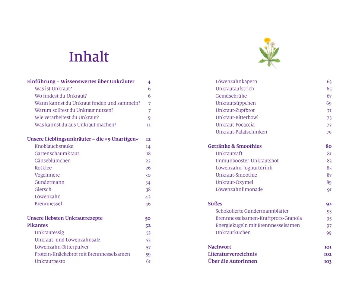 Bild: 9783710403415 | Köstliches Unkraut | Elisabeth Hammersen (u. a.) | Buch | 104 S.