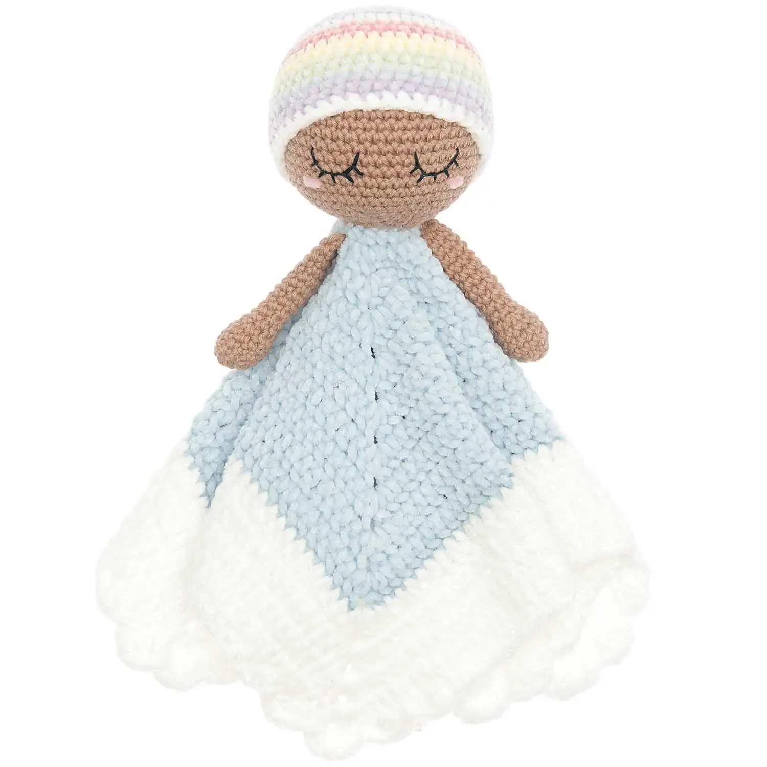 Ricorumi Häkelset "Baby Blankies" Pastel Rainbow