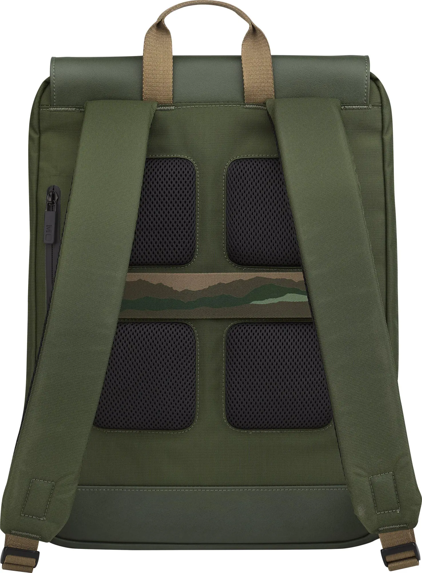 Bild: 8056711513515 | Moleskine Der Herr der Ringe Metro Backpack Slim, Moosgrün | Deutsch